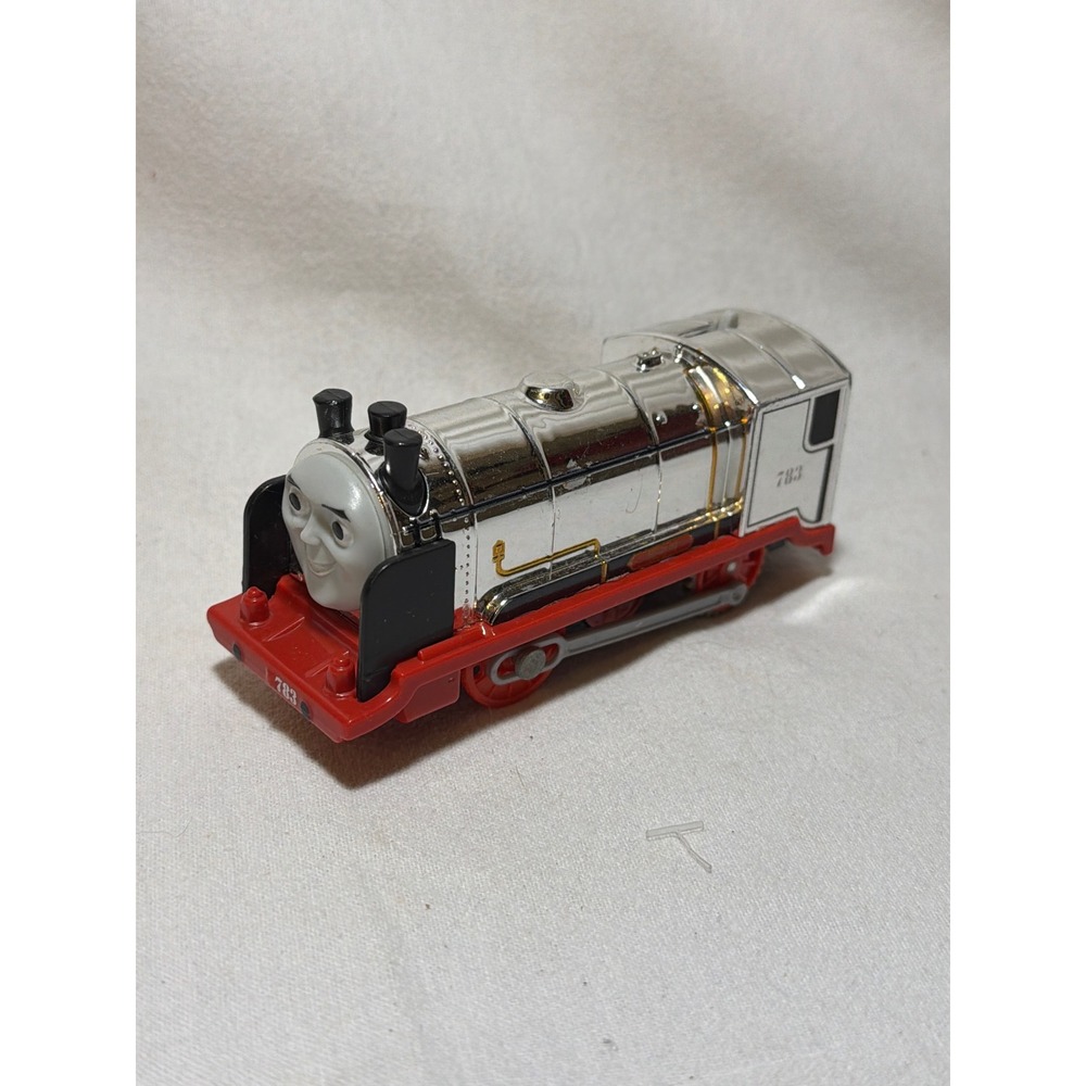 Thomas & Friends TrackMaster Merlin the Invisible 783 Silver Chrome Motorized